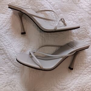 Jeffrey Campbell mural mules sandals